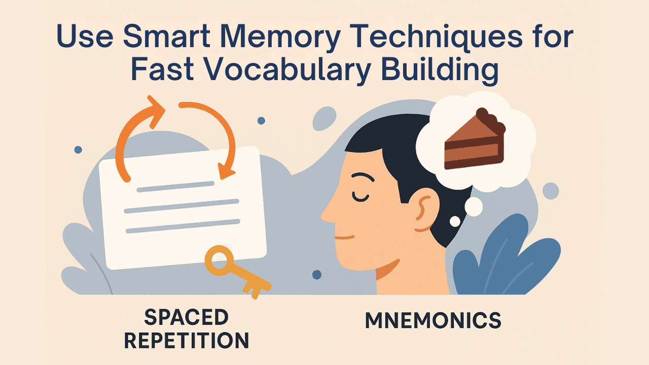 use mnemonics and spaced repetition