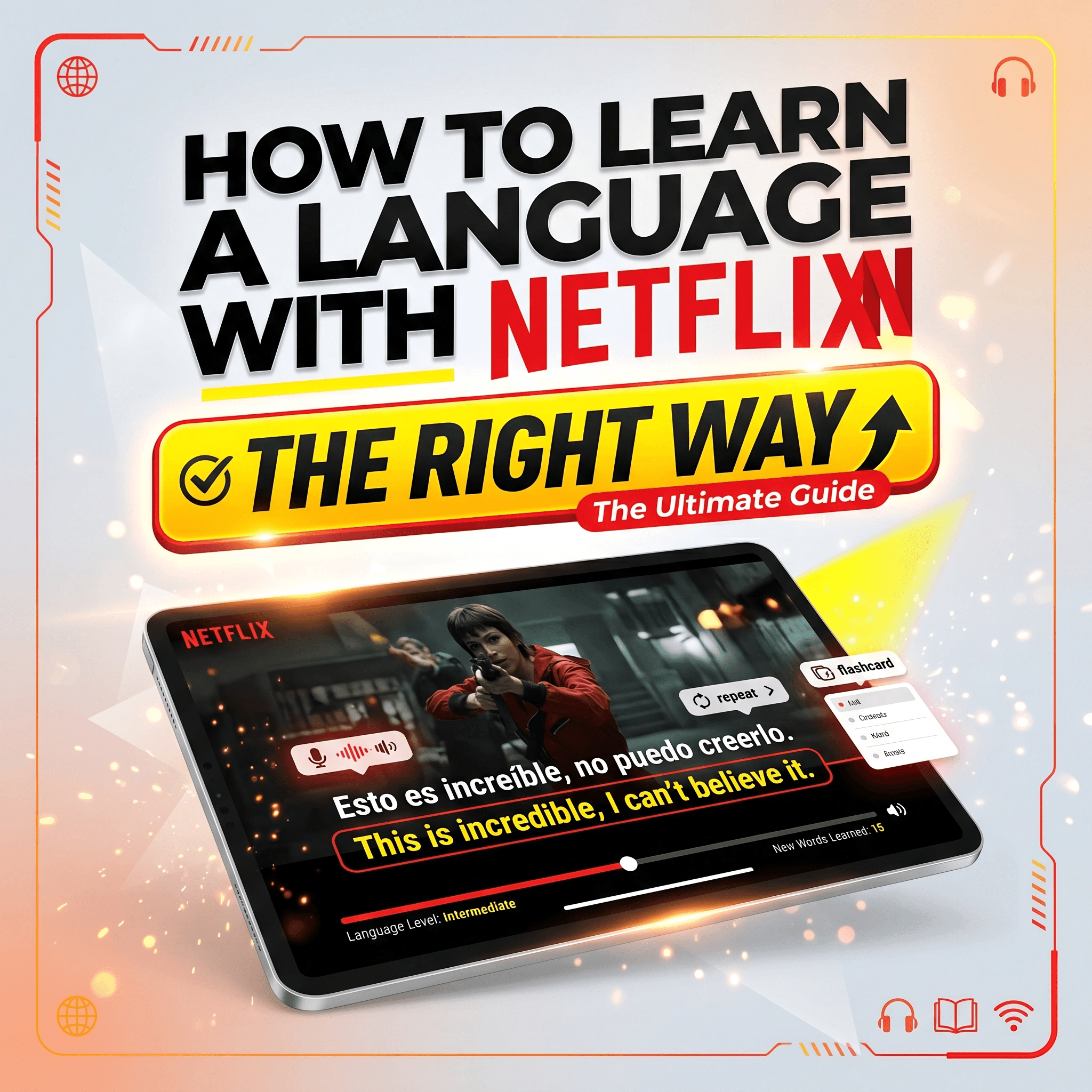 How to Learn a Language with Netflix (The Right Way)
