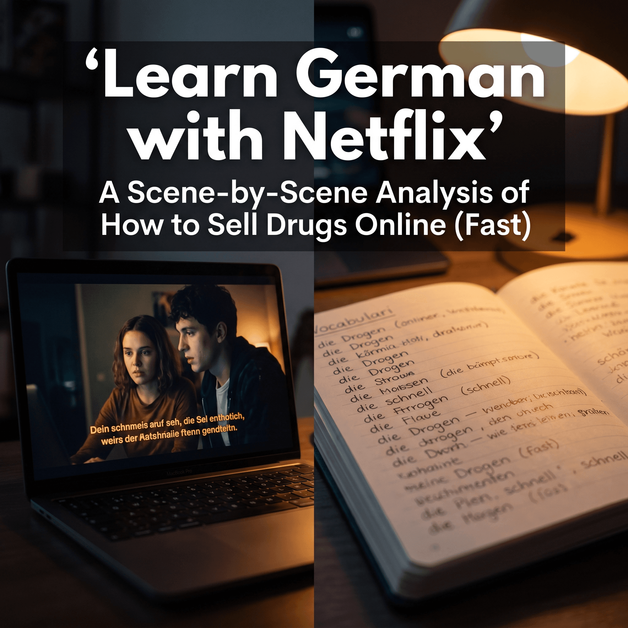 Learn German with Netflix: A Scene-by-Scene Analysis of How to Sell Drugs Online (Fast)