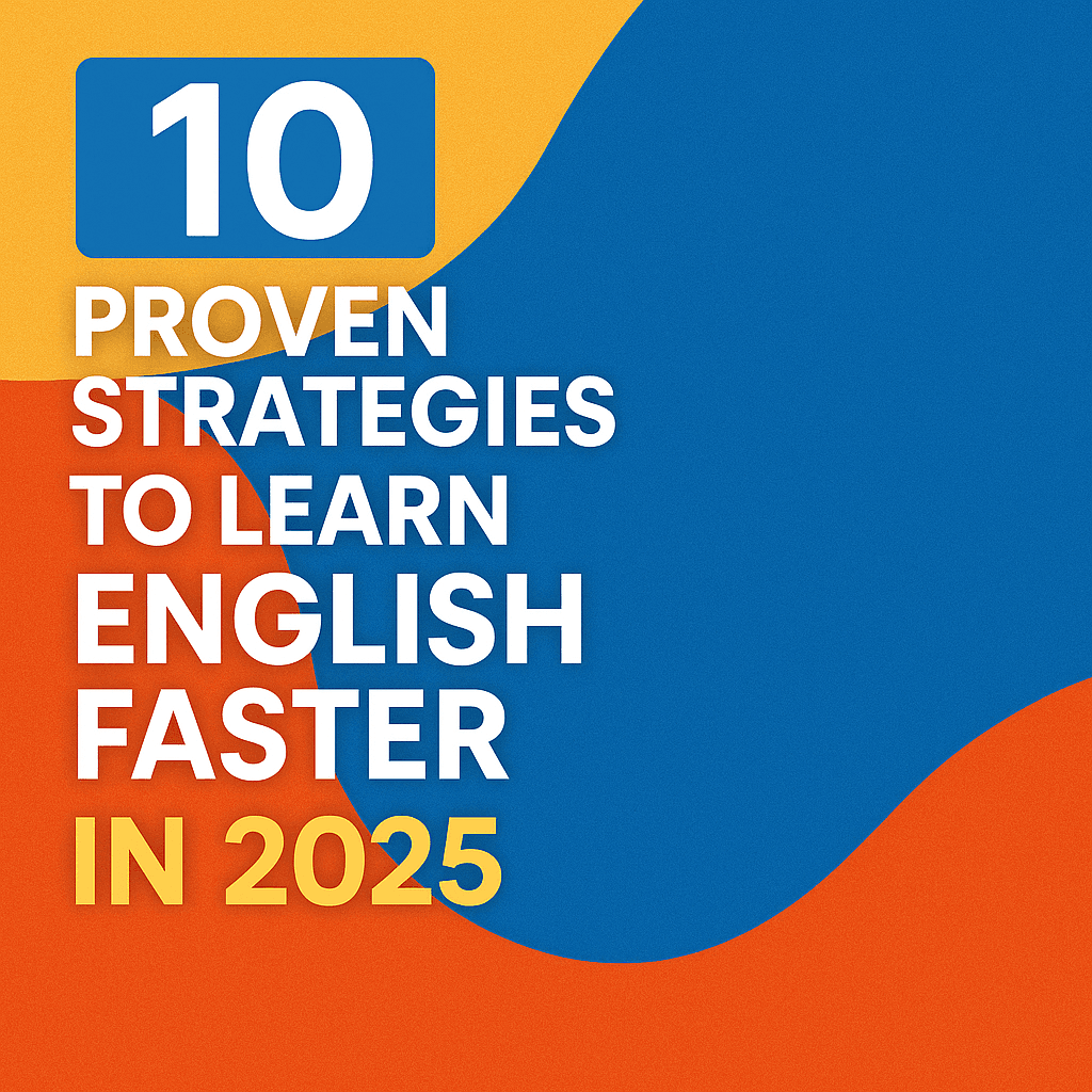 10 Proven Strategies to Learn English Faster in 2025