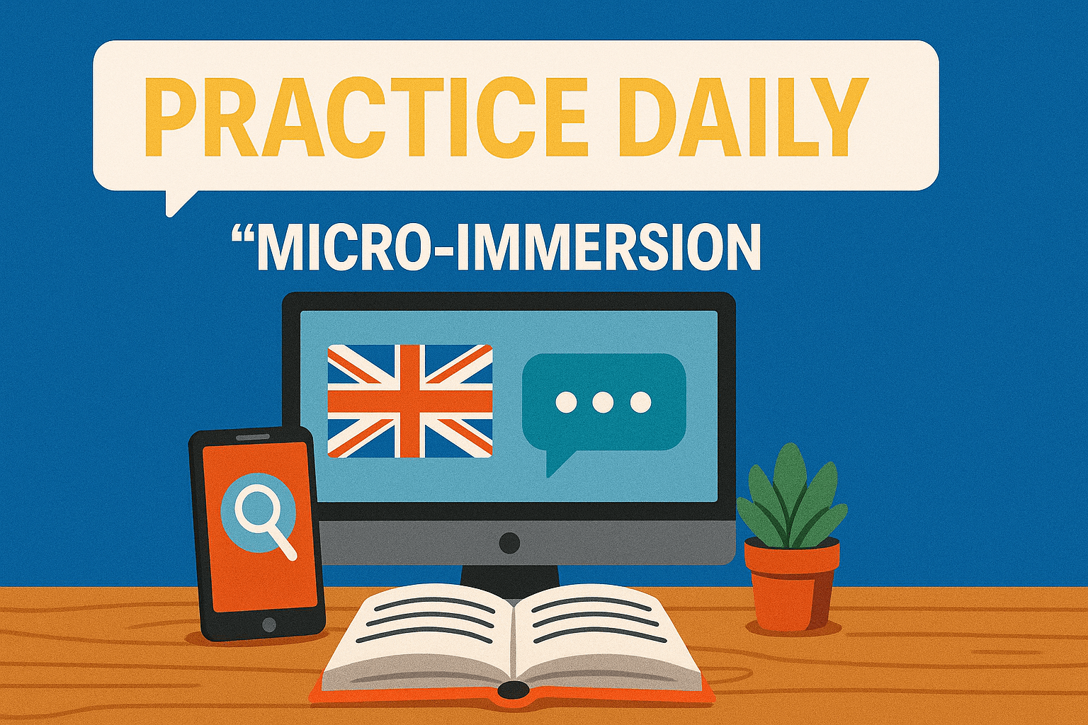 practice English daily