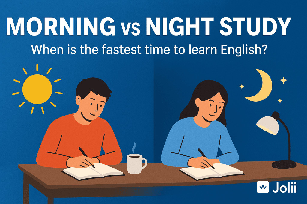 Best time to study English
