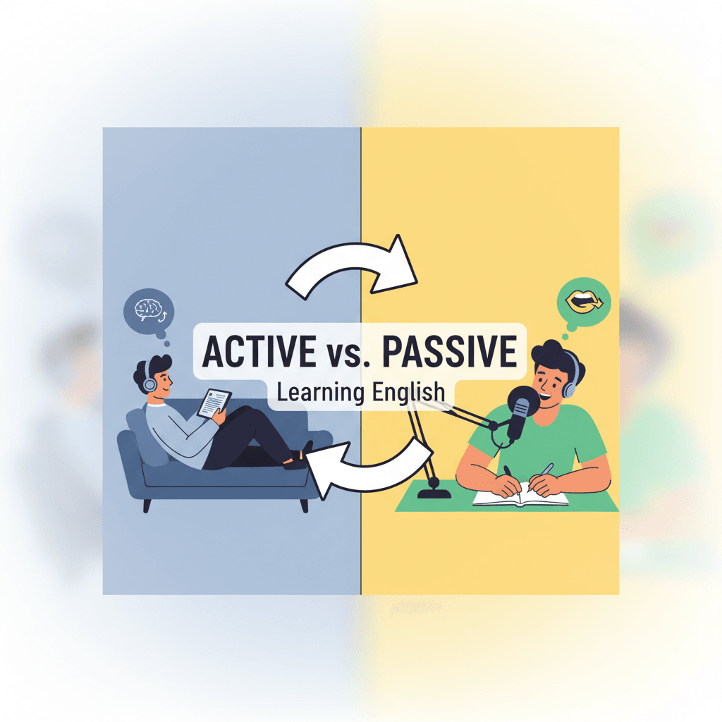Active vs. Passive Learning: Which Helps You Learn English Faster?