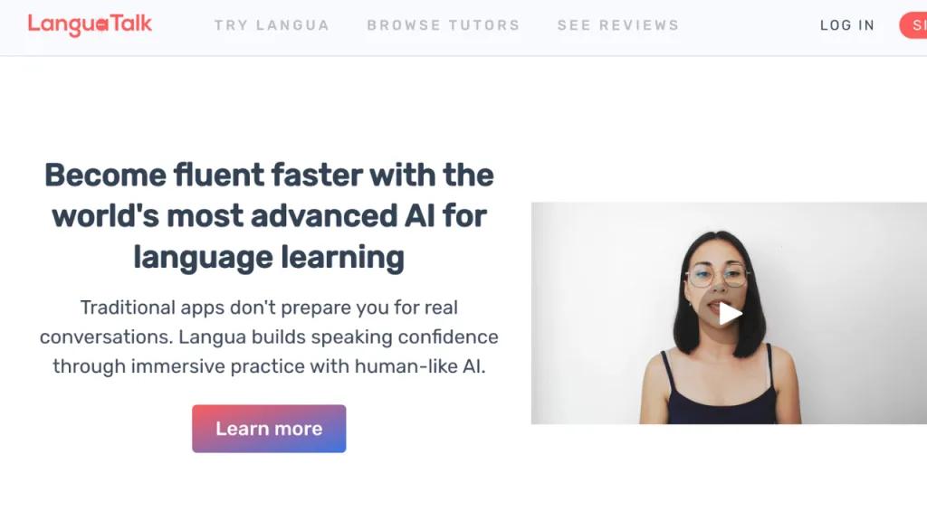 LanguaTalk for Spanish learning