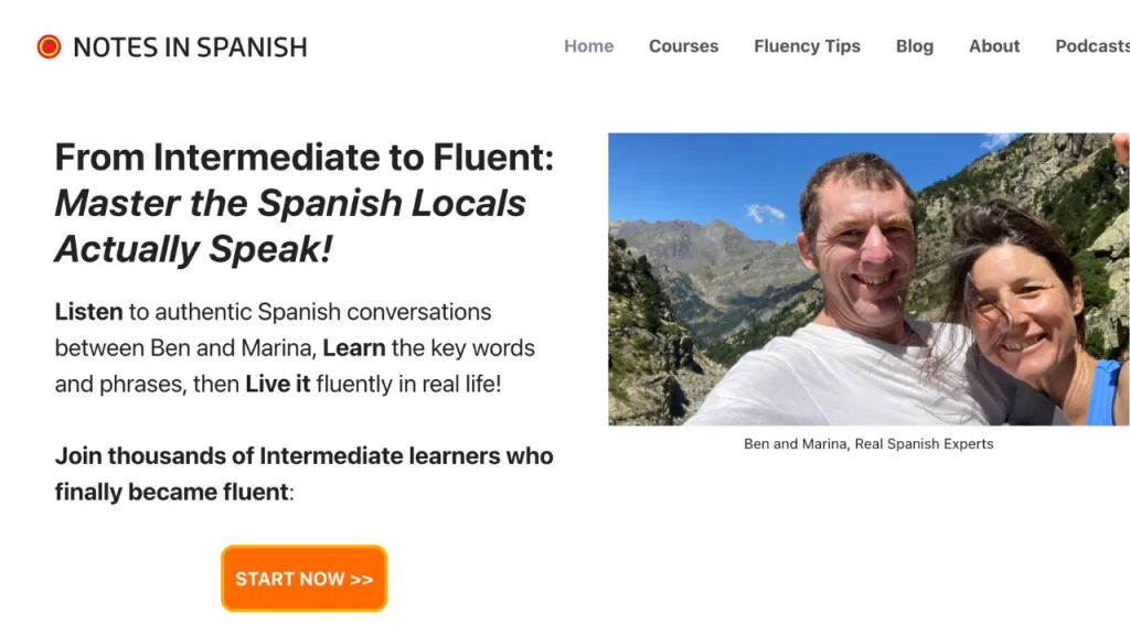 Notes in Spanish