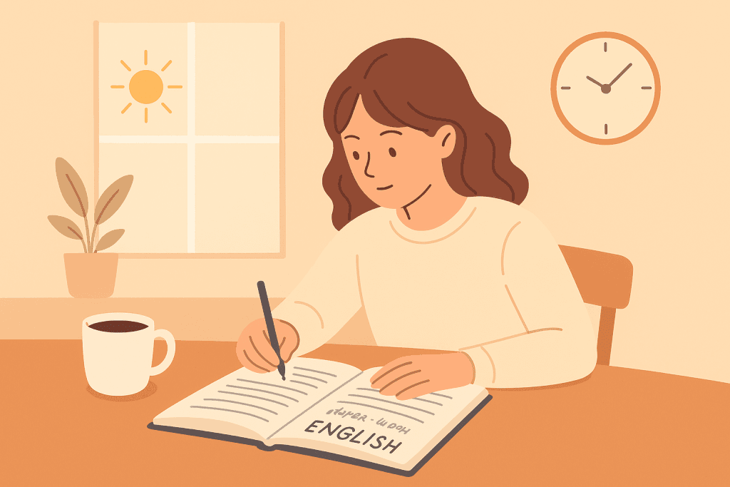 Morning or evening what time I learn