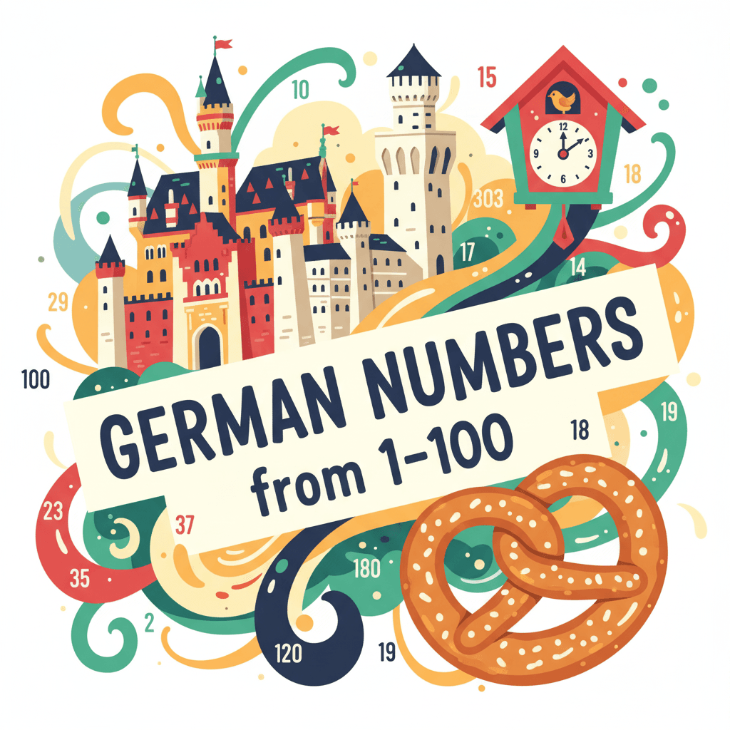 German Numbers 1–100: How to Say and Pronounce Them Correctly