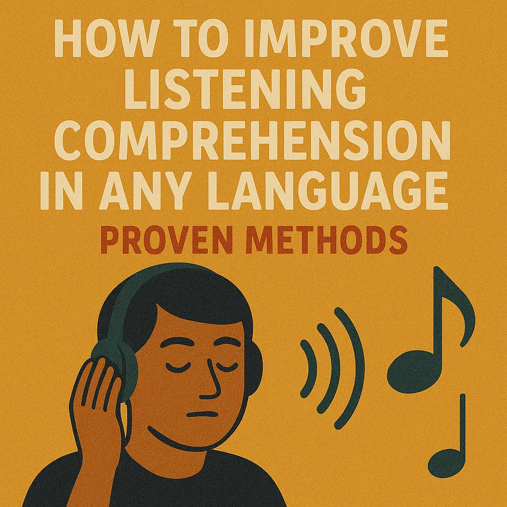 How to Improve Listening Comprehension in Any Language: Proven Methods & Daily Habits