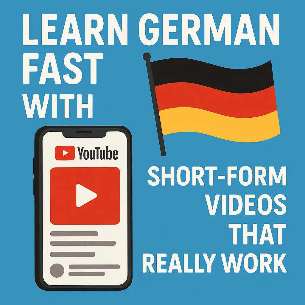 Learn German Fast With YouTube: Short-Form Videos That Really Work