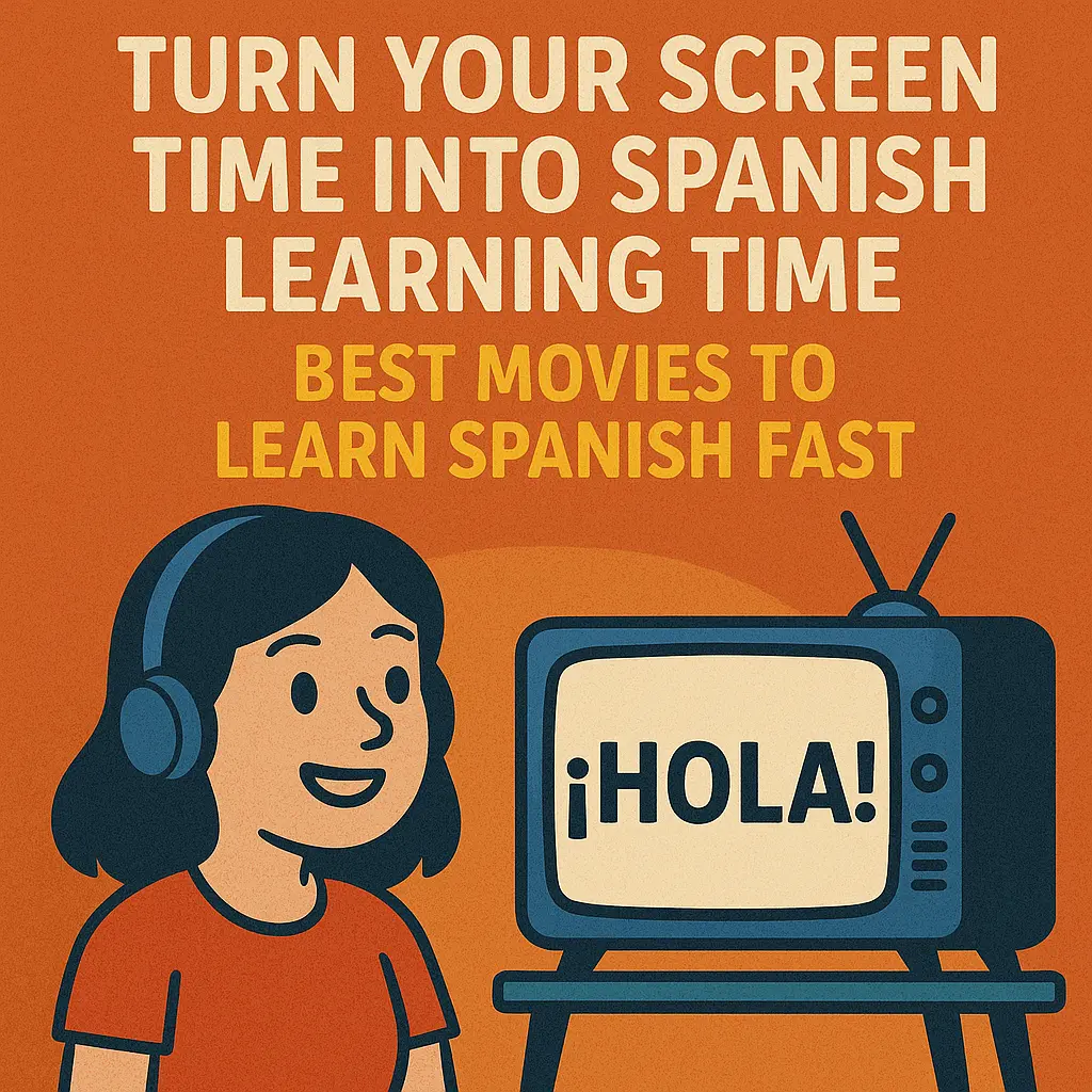 Turn Your Screen Time into Spanish Learning Time: Best Movies to Learn Spanish Fast