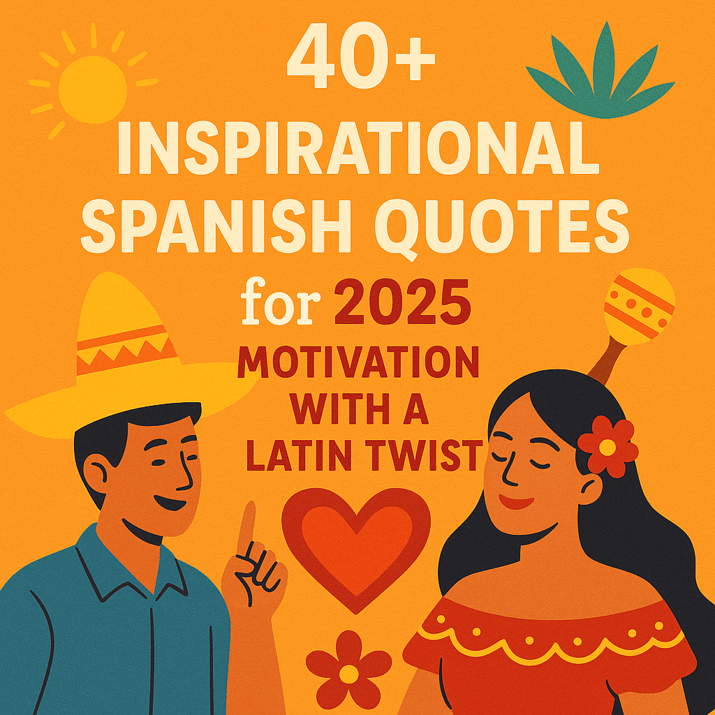 40+ Inspirational Spanish Quotes: Motivation with a Latin Twist