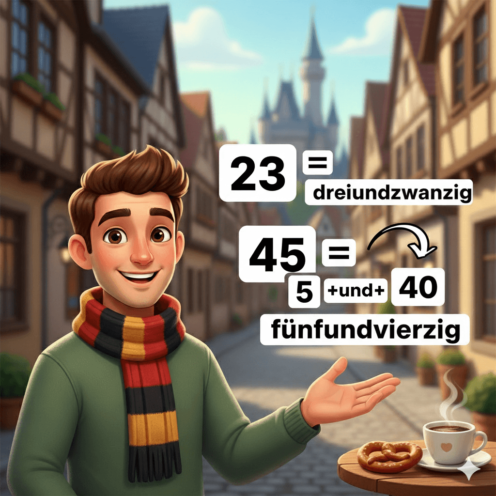 German Numbers 1-100