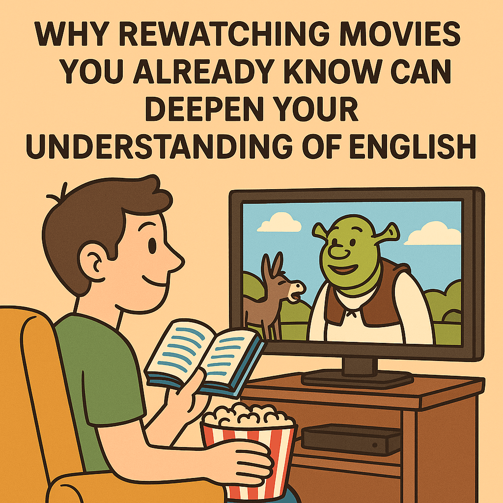 Why Rewatching Movies You Already Know Can Deepen Your Understanding of English