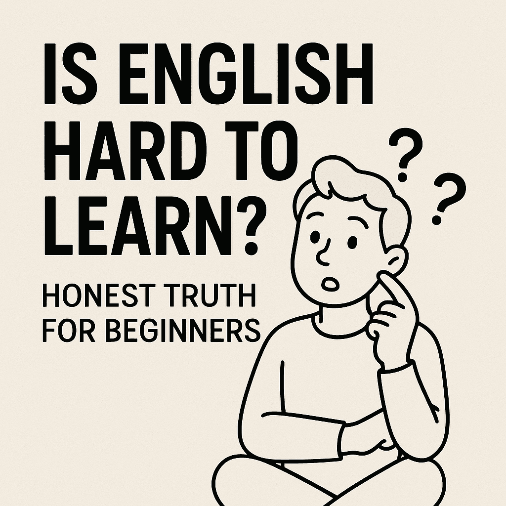 Is English Hard to Learn? Honest Truth for Beginners