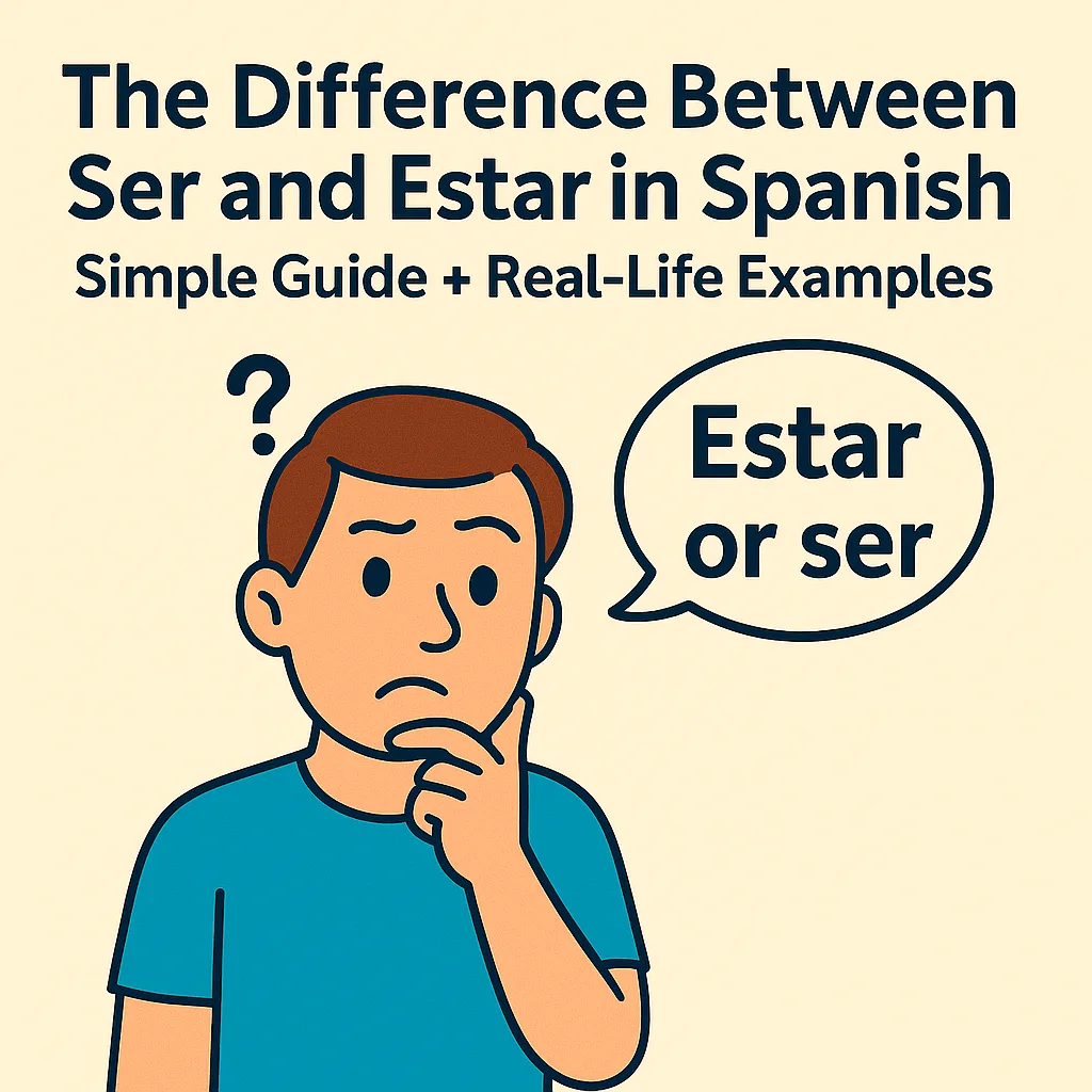 The Difference Between Ser and Estar in Spanish: Simple Guide + Real-Life Examples