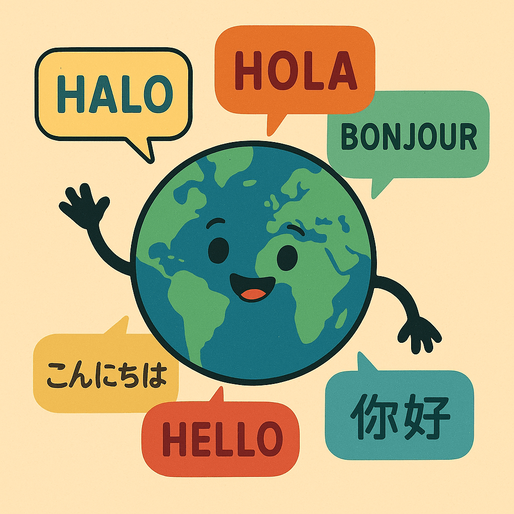 hello in different languages