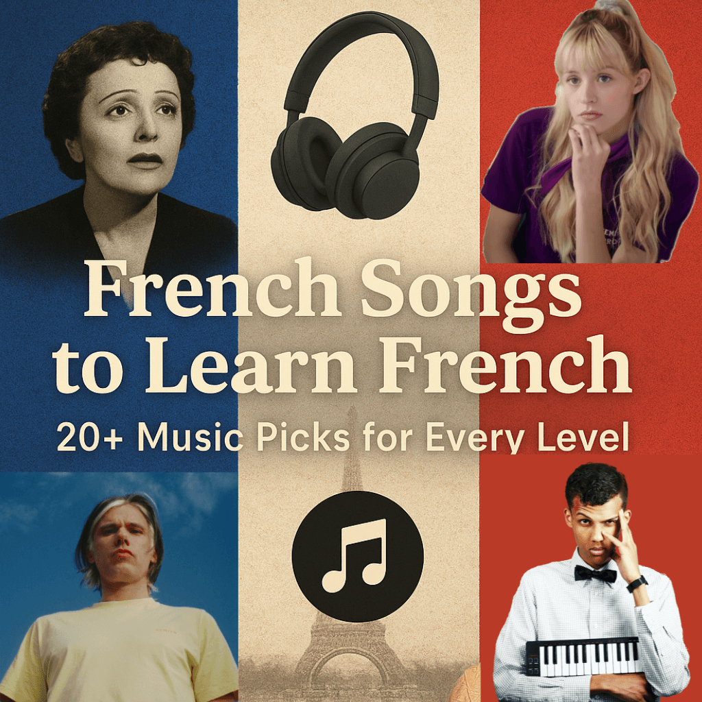 French Songs to Learn French: 20+ Music Picks for Every Level