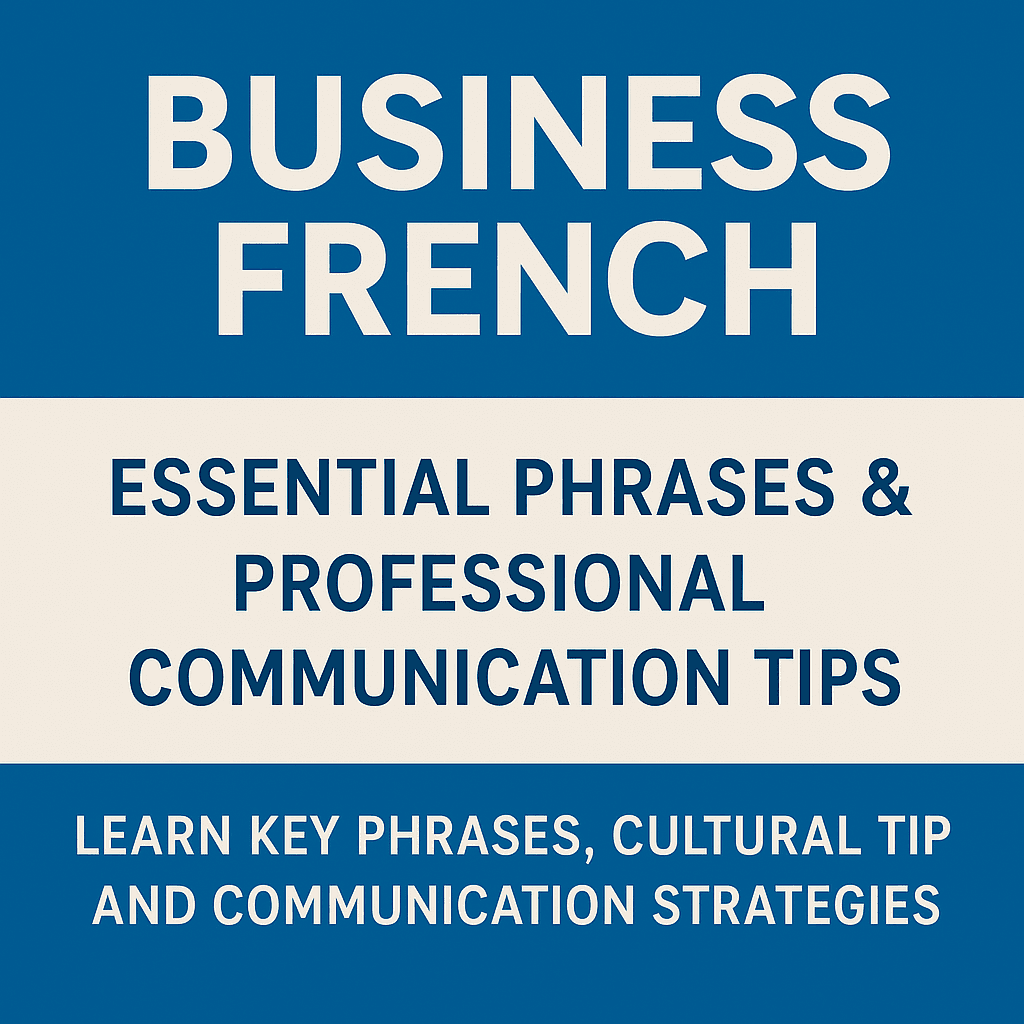 Business French: Essential Phrases & Professional Communication Tips