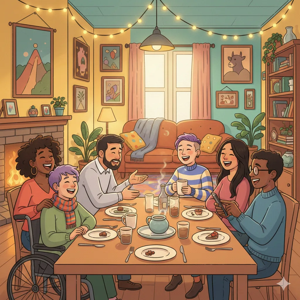 Spanish words that don't translate directly into English, like “sobremesa”, “cariño”, and “convivencia”, capture shared moments and affection around the table.