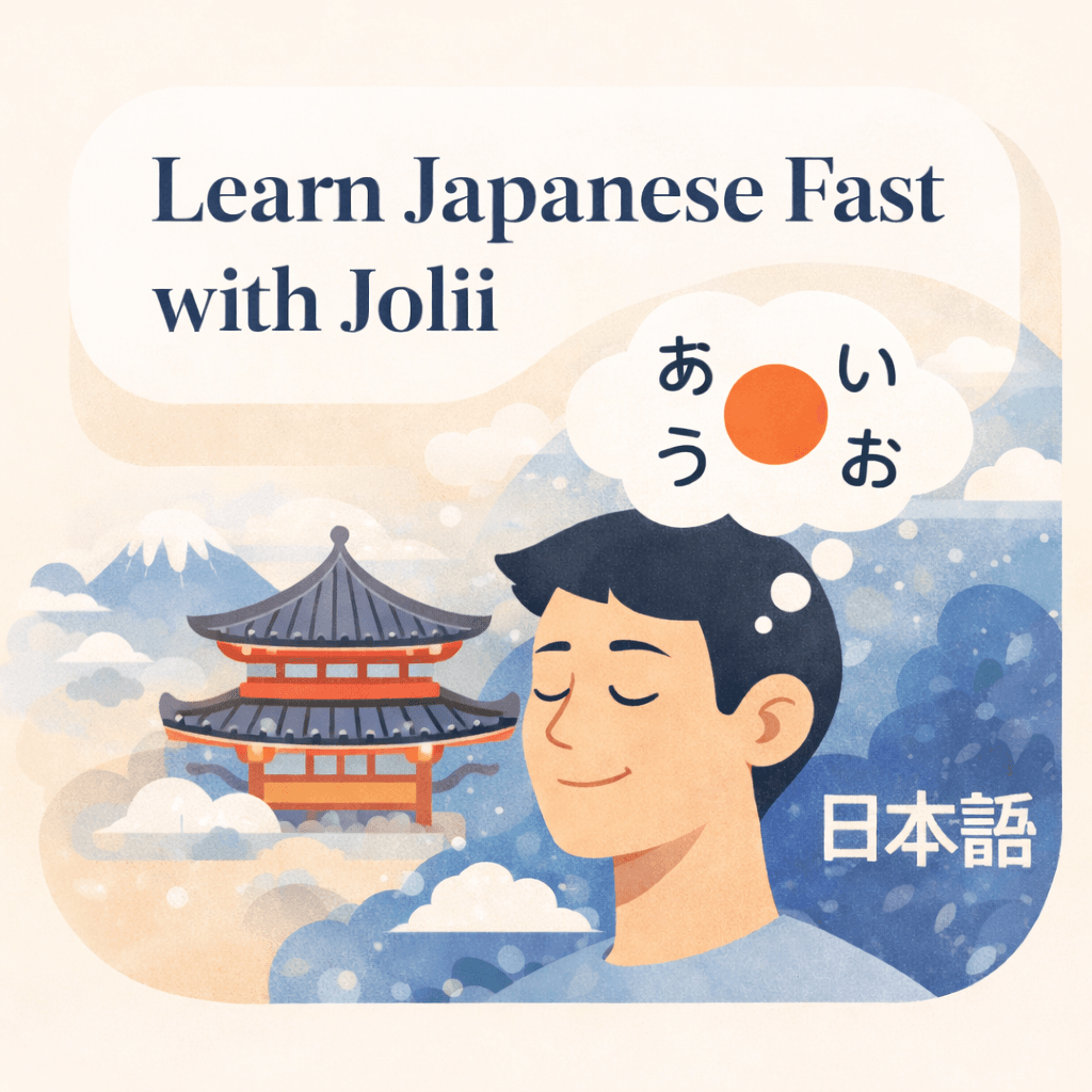 How to Learn Japanese Fast with Jolii (2026)