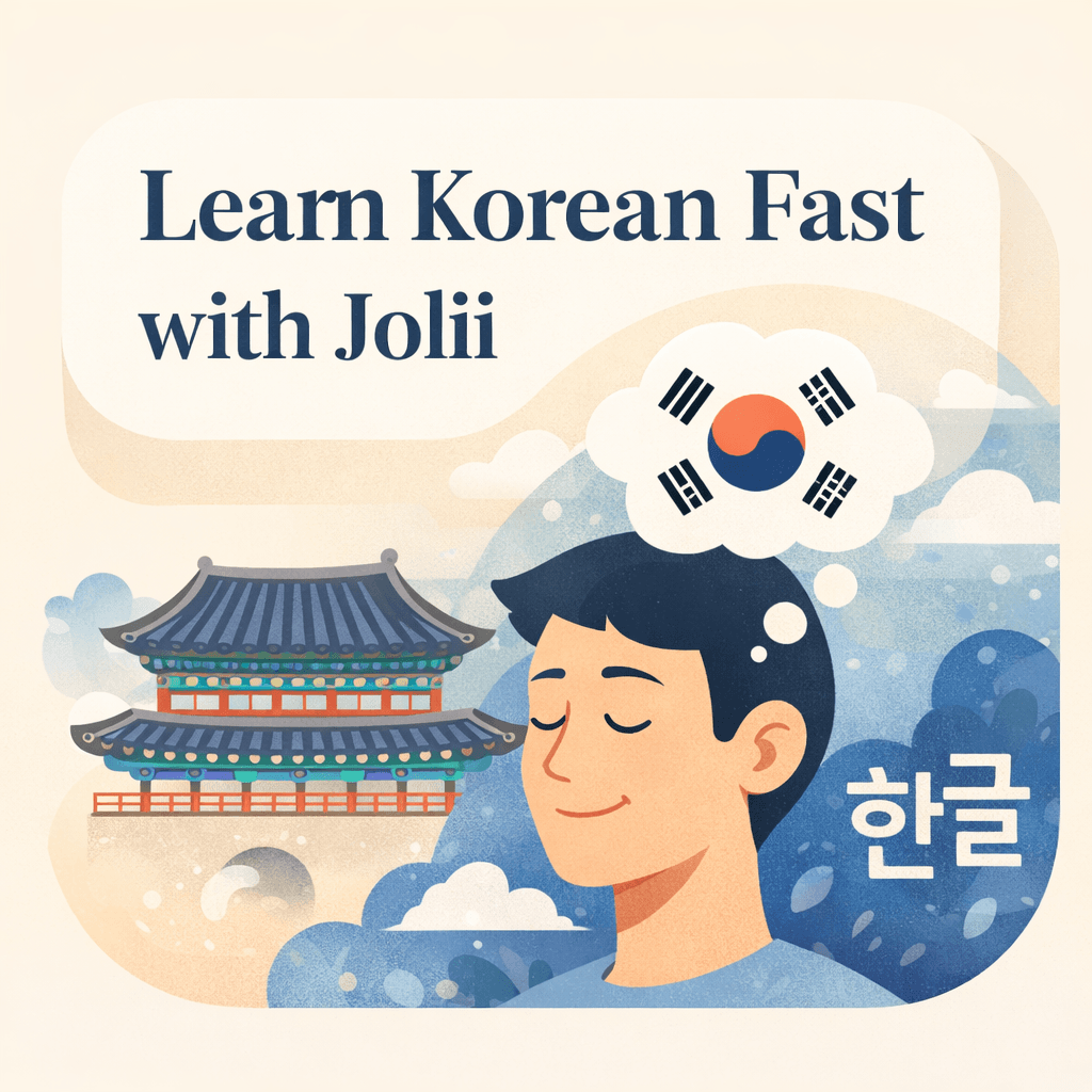 How to Learn Korean Fast: From Zero to Conversation with Jolii