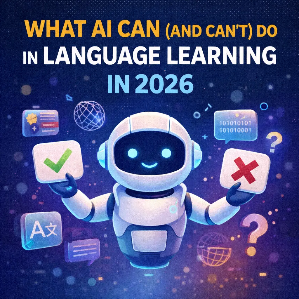 What AI Can (And Can’t) Do in Language Learning in 2026