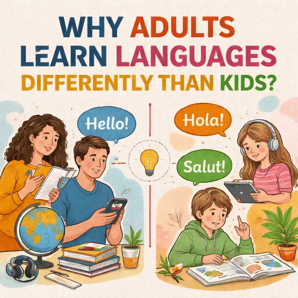 Why Do Adults Learn Languages Differently Than Kids? (And Why That’s Not a Disadvantage)