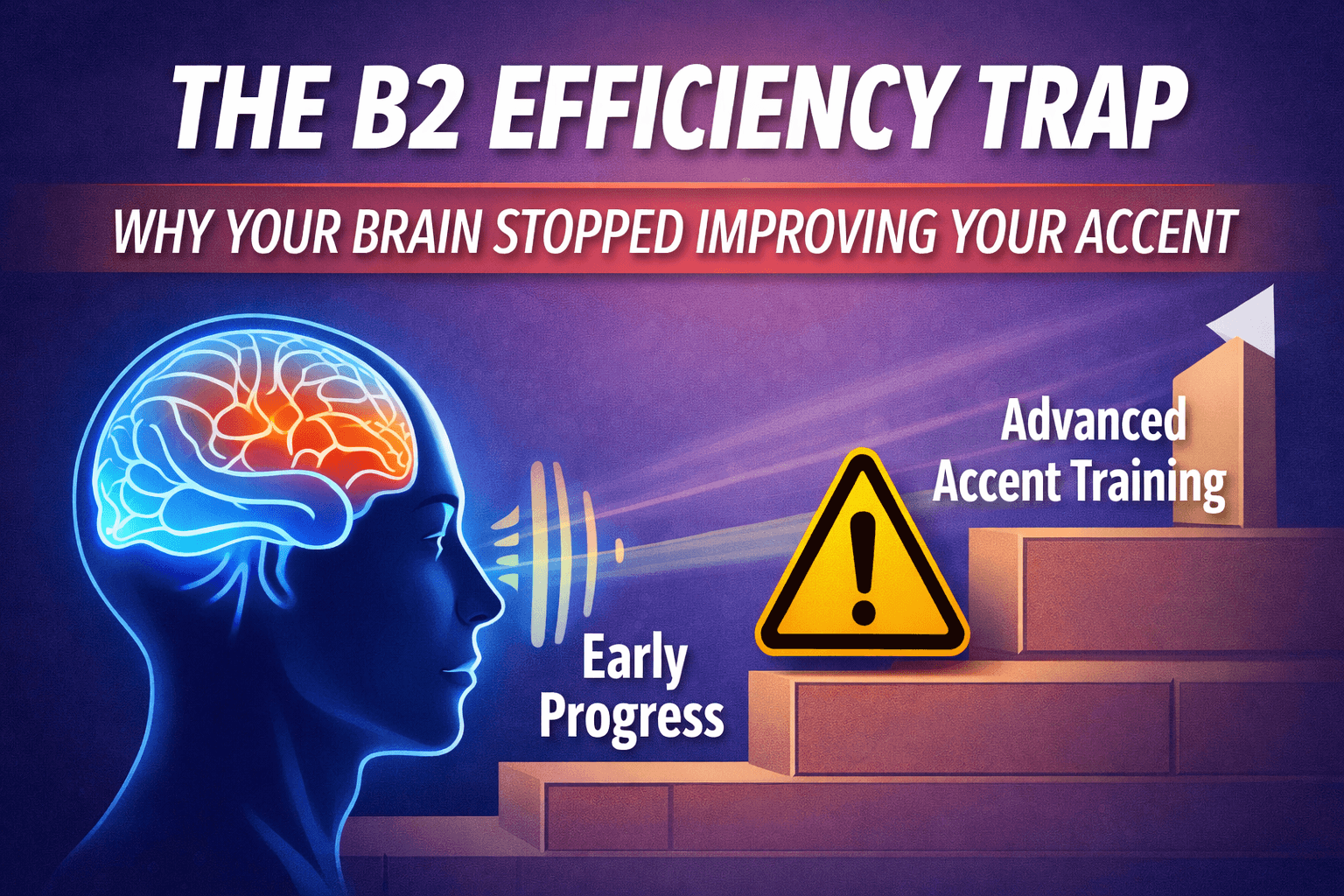 Why Accent Improvement Often Stops at the Intermediate Level
