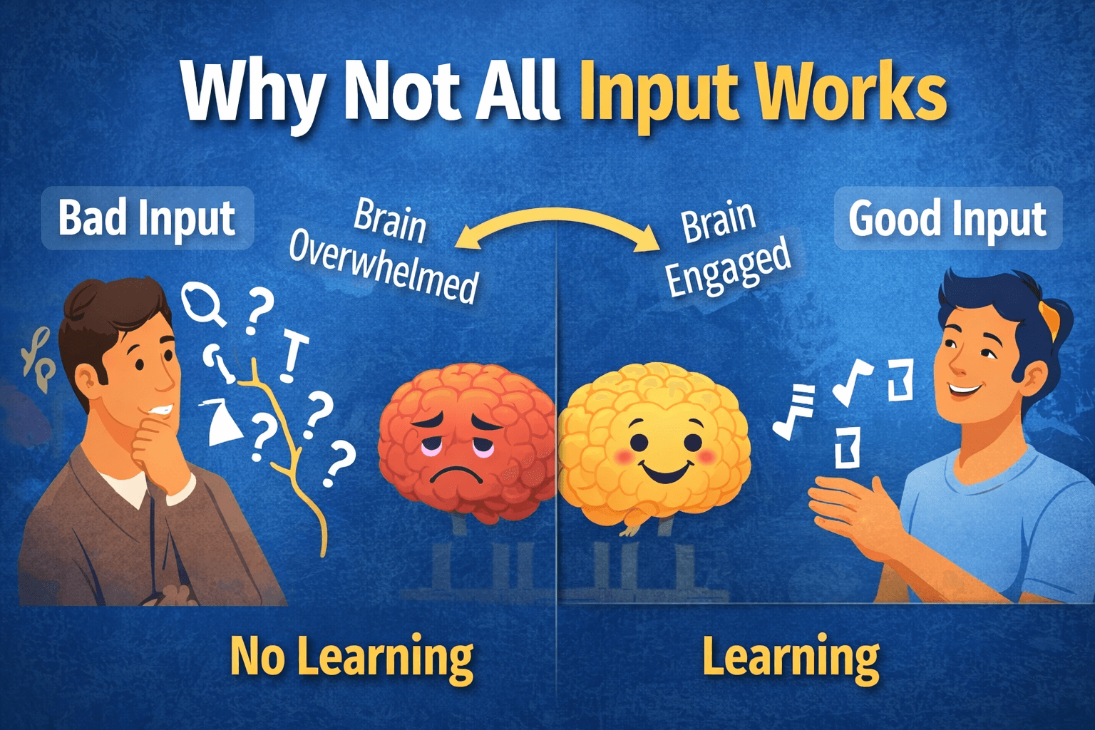 why not all input works