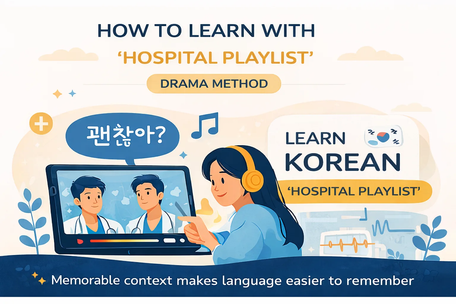 Learn Korean through Hospital Playlist 