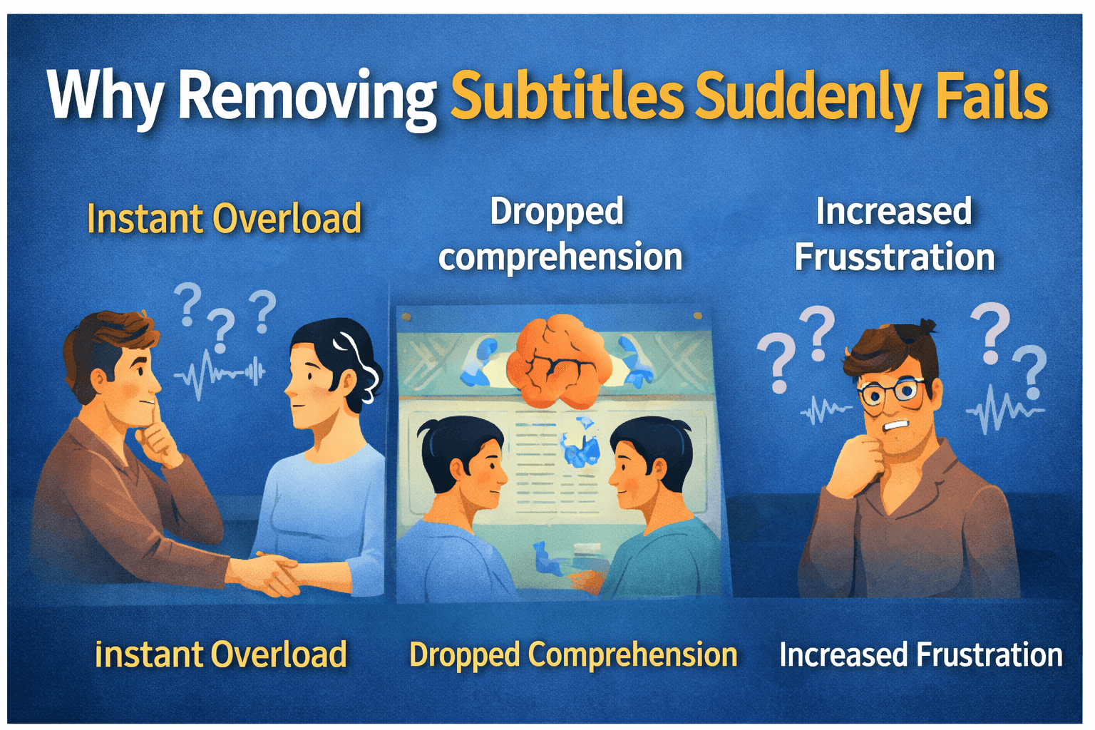 why removing subtitles suddenly fails