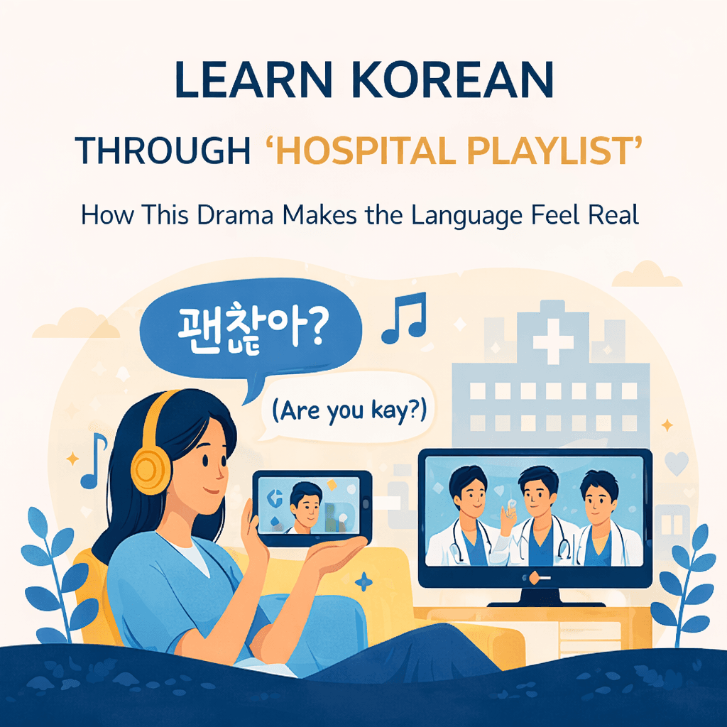 Learn Korean Through “Hospital Playlist” on Netflix: Emotional Expressions for Real Fluency