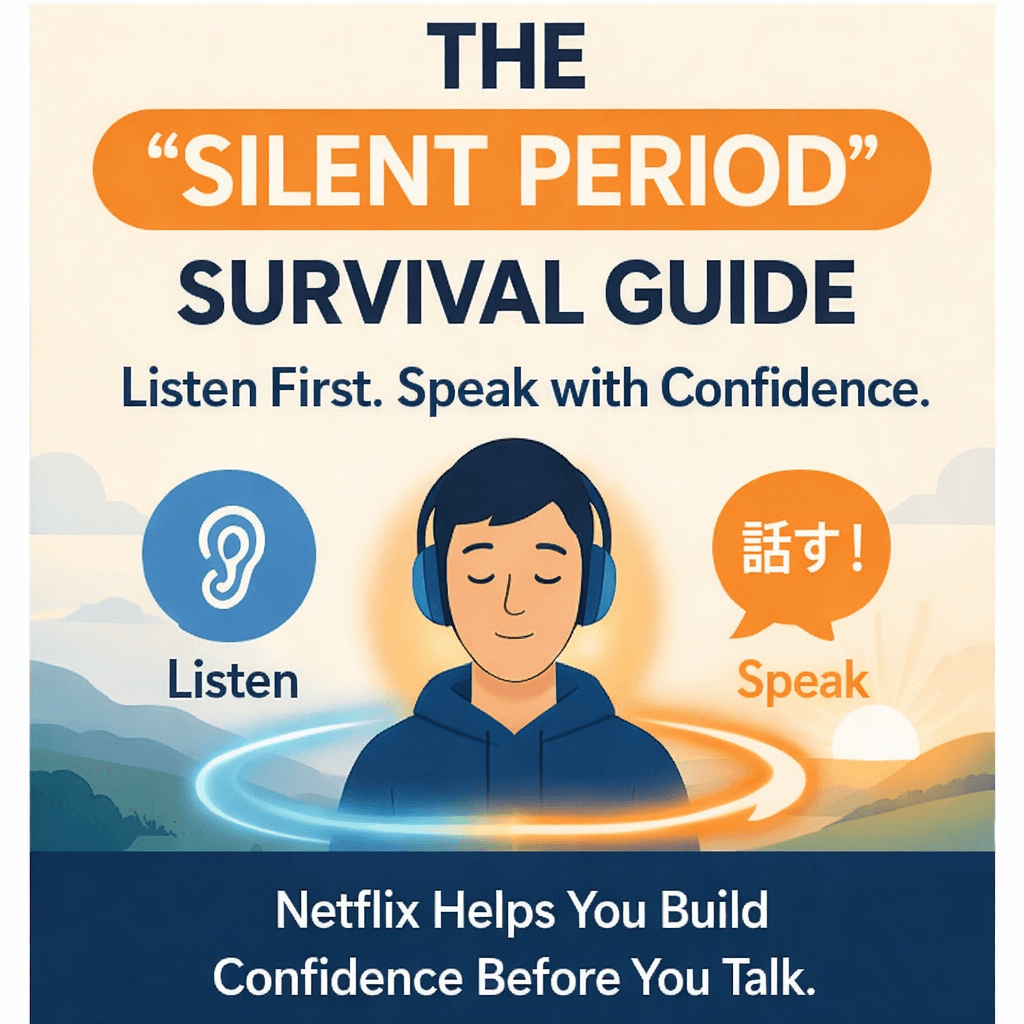 The “Silent Period” Survival Guide: Using Netflix to Build Confidence Before You Speak
