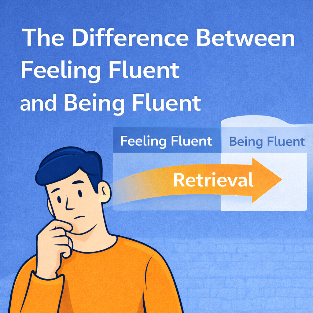The Difference Between Feeling Fluent and Being Fluent