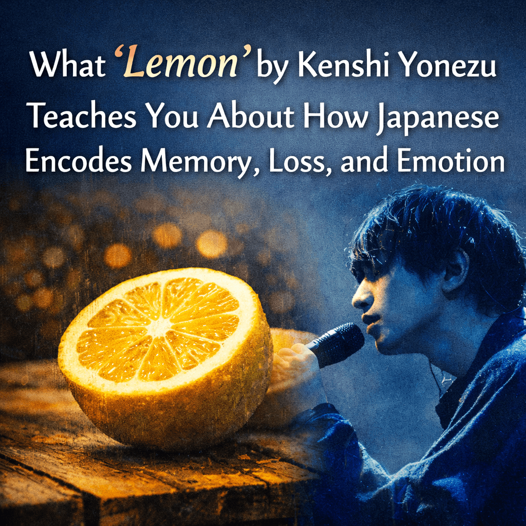 What “Lemon” by Kenshi Yonezu Teaches You About How Japanese Encodes Memory, Loss, and Emotion